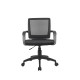 Entry Mesh Back Chair Office Meeting Boardroom Seating Gas Lift With Arms