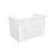 Hair & Beauty Salon Reception Counter - All White Hair & Beauty Salon Reception Counter - All White