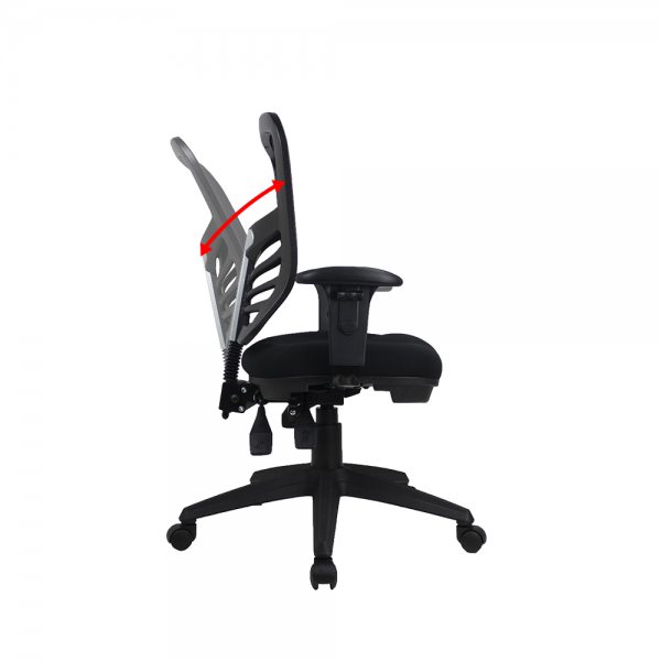 Project X Mesh Chair 3 Lever Comfort Fully Ergonomic Posture Lumbar Optional Height Adjustable Arms