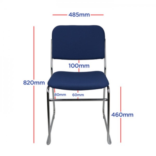 Express Sled Based Stacking Visitor Chair Black Vinyl Medical Healthcare Seating Metal Frame 165kg Weight Rated Express Sled Based Stacking Visitor Chair Black Vinyl Medical Healthcare Seating Metal Frame 165kg Weight Rated