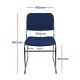 Express Sled Based Stacking Visitor Chair Black Vinyl Medical Healthcare Seating Metal Frame 165kg Weight Rated Express Sled Based Stacking Visitor Chair Black Vinyl Medical Healthcare Seating Metal Frame 165kg Weight Rated