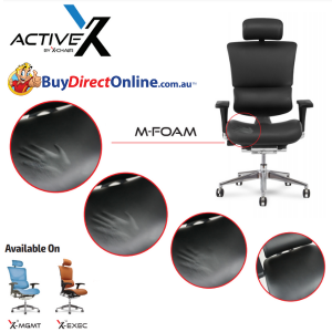 X4 Chair Genuine Premium Leather Executive Ergonomic Office Chair Auto Dynamic Variable Lumbar & Headrest X4 Chair Genuine Premium Leather Executive Ergonomic Office Chair Auto Dynamic Variable Lumbar & Headrest