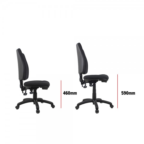 Chase High Back Fully Ergonomic Office Chair AFRDI 6 Optional Arms Chase High Back Fully Ergonomic Office Chair AFRDI 6 Optional Arms