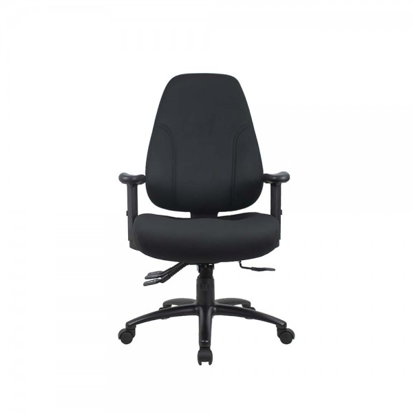 Stella Posture Perfect Mid High Back Ergonomic Office Chair 160kg Weight Rated + Seat Slide