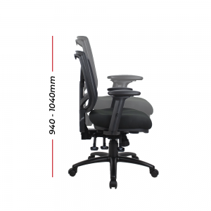 monty ergonomic mesh desk chair