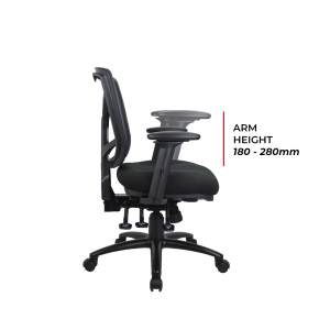 monty ergonomic mesh desk chair