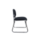 Comet Sled Base Upholstered Visitor Meeting Chair 150kg Rated