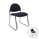 Comet Sled Base Upholstered Visitor Meeting Chair 150kg Rated