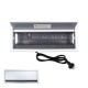 PowerX Desk Table Top Data & Power Box Flip Lid + 3 Pin Plug & Lead