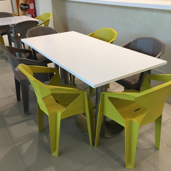 Muze Poly Stacking Visitor Office Cafe Restaurant Outdoor Chair 180kg Weight Tested Muze Poly Stacking Visitor Office Cafe Restaurant Outdoor Chair 180kg Weight Tested