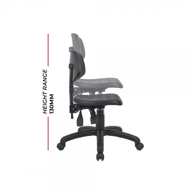 Eco Lab Ergonomic Factory Warehouse Medical Task Technician Chair