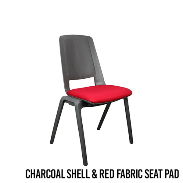 Fila Chair Upholstered Linking Stacking Poly Heavy Duty Chair - Church School Community Hall Seating