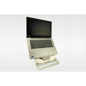 GO Mobile Laptop Raiser Stand & Tablet Adjustable Angle Holder Metal Slim Construction GO Mobile Laptop Raiser Stand & Tablet Adjustable Angle Holder Metal Slim Construction