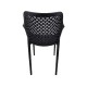 Shelly Web Chair Cafe Chairs Plastic 4 Leg Shell Style Seating