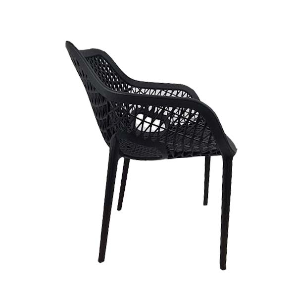Shelly Web Chair Cafe Chairs Plastic 4 Leg Shell Style Seating
