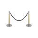 Executive Aspen Queue Pole Stanchion Stand Barrier Crowd Control Post Optional Rope Executive Aspen Queue Pole Stanchion Stand Barrier Crowd Control Post Optional Rope