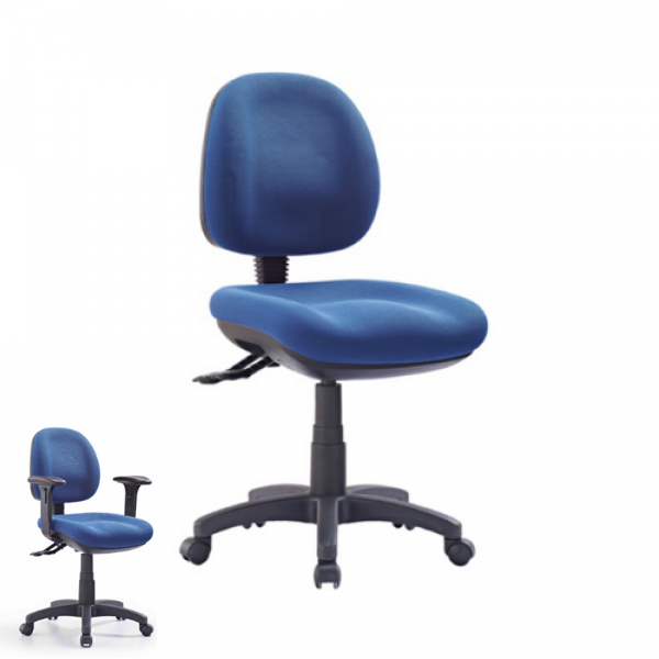 Express P350 Blue Medium Back Fully Ergonomic Office Chair - AFRDI 6 Approved