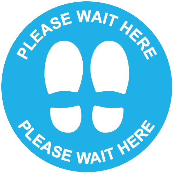 Pack of 10 - 150mm Social Distancing Decal No Slip Sticker Kit Commercial Grade Floor Marking Sign Pack of 10 - 150mm Social Distancing Decal No Slip Sticker Kit Commercial Grade Floor Marking Sign