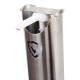 Sterling Stainless Steel Pedal Activated Mountable Hand Sanitiser Bollard 100% Mechanical Zero Touch | Australian Made Sterling Stainless Steel Pedal Activated Mountable Hand Sanitiser Bollard 100% Mechanical Zero Touch | Australian Made