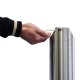 Sterling Stainless Steel Pedal Activated Mountable Hand Sanitiser Bollard 100% Mechanical Zero Touch | Australian Made Sterling Stainless Steel Pedal Activated Mountable Hand Sanitiser Bollard 100% Mechanical Zero Touch | Australian Made
