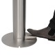 Sterling Stainless Steel Pedal Activated Mountable Hand Sanitiser Bollard 100% Mechanical Zero Touch | Australian Made Sterling Stainless Steel Pedal Activated Mountable Hand Sanitiser Bollard 100% Mechanical Zero Touch | Australian Made