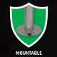 Sterling Stainless Steel Pedal Activated Mountable Hand Sanitiser Bollard 100% Mechanical Zero Touch | Australian Made Sterling Stainless Steel Pedal Activated Mountable Hand Sanitiser Bollard 100% Mechanical Zero Touch | Australian Made