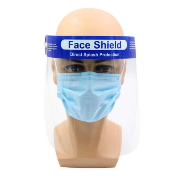 Sneeze & Cough Guard Australian Made TGA Certified Medical Clear Protection Face Shield Pack of 10