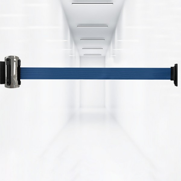 Wall Mounted Retractable Belt Barrier Queue Block Crowd Control Barricade Wall Mounted Retractable Belt Barrier Queue Block Crowd Control Barricade