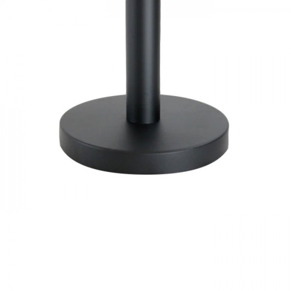 Queue Barrier Pole Retra Crowd Control Black Bollard & Retractable 2m Belt Queue Barrier Pole Retra Crowd Control Black Bollard & Retractable 2m Belt