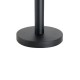 Queue Barrier Pole Retra Crowd Control Black Bollard & Retractable 2m Belt Queue Barrier Pole Retra Crowd Control Black Bollard & Retractable 2m Belt