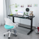 Tresanti Sit Stand Desk Electric Height Adjustable Glass Top Desks