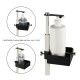Touch Free Hand Sanitiser Dispenser Station Free Standing Floor Stand with Foot Pedal White Touch Free Hand Sanitiser Dispenser Station Free Standing Floor Stand with Foot Pedal White