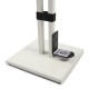Touch Free Hand Sanitiser Dispenser Station Free Standing Floor Stand with Foot Pedal White Touch Free Hand Sanitiser Dispenser Station Free Standing Floor Stand with Foot Pedal White