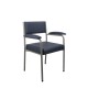 King Comfort Healthcare Aged Care Adjustable Height Bariatric Chair - Navy Vinyl Grey Frame 350kg Weight Rating | *Discounted Stock* King Comfort Healthcare Aged Care Adjustable Height Bariatric Chair - Navy Vinyl Grey Frame 350kg Weight Rating | *Discounted Stock*