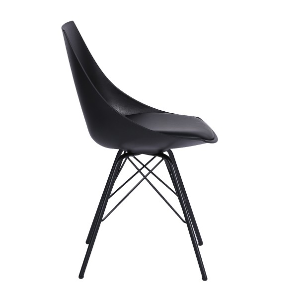 Zulia Office Visitor Cafe Breakout Area Chair Black Zulia Office Visitor Cafe Breakout Area Chair Black