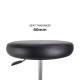 Chrome Utility Gas Lift Stool Chair Padded Vinyl Seat *Adelaide Warehouse Clearance - Collection Only*