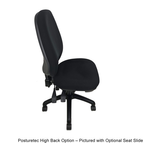 Posturetec Task Chair 4 Touch Ergonomic Adjustability - Lumber Correction & Therapeutic Comfort Seat System Posturetec Task Chair 4 Touch Ergonomic Adjustability - Lumber Correction & Therapeutic Comfort Seat System