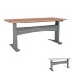 Conset Height Adjustable Heavy Duty Desk 501-11 Frame + Optional Top Size – 150kg Rated *Special Clearance Price*