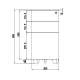 Evolve Slimline Mobile Metal 3 Drawer Pedestal Filing Cabinet