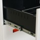 Evolve Slimline Mobile Metal 3 Drawer Pedestal Filing Cabinet