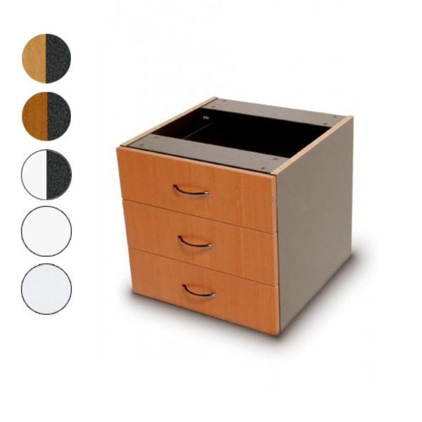 Origo Universal Fixed Under Desk Hanging 3 Drawers Storage *Fits Most