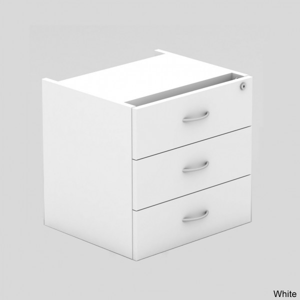 Origo Universal Fixed Under Desk Hanging 3 Drawers Storage *Fits Most