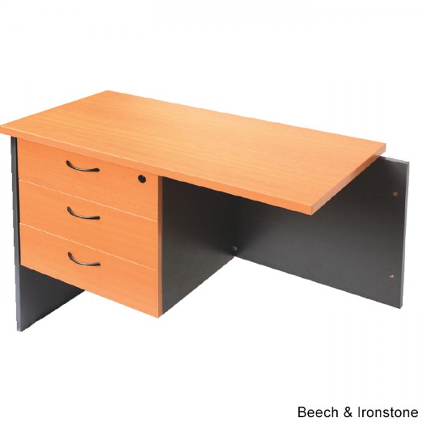 Origo Universal Fixed Under Desk Hanging 3 Drawers Storage *Fits Most