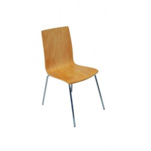 metal and wood restaurant chairs