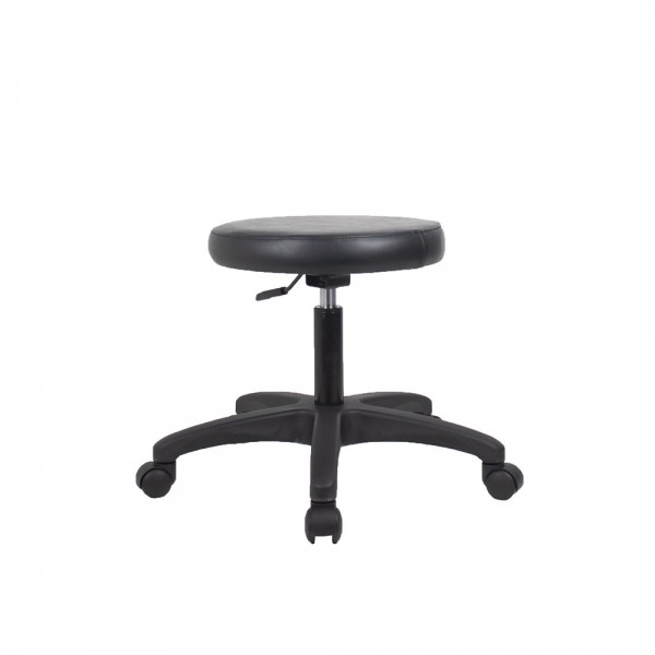 Utility Gas Lift Stool Chair Padded Vinyl Seat *Adelaide Warehouse Clearance - Collection Only*