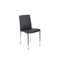 Berwick Cafe Restaurant Club Dining Visitor Chair Padded Vinyl Upholstery Chrome Frame Berwick Cafe Restaurant Club Dining Visitor Chair Padded Vinyl Upholstery Chrome Frame
