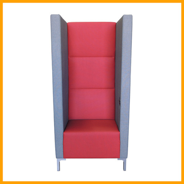 Yara Tall Back Soft Seating High Back Acoustic Winged Private Booth Lounge System Yara Tall Back Soft Seating High Back Acoustic Winged Private Booth Lounge System