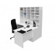 Origo Corner Office Desk & Pigeon Hole Hutch
