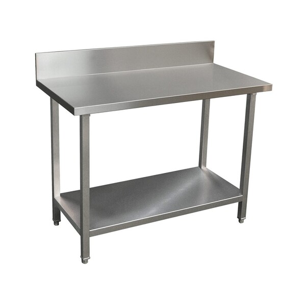 Premium Splashback Stainless Steel Benches