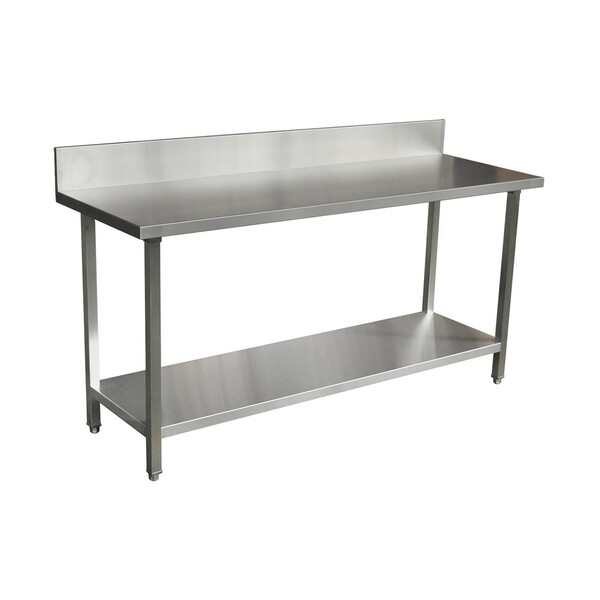 Premium Splashback Stainless Steel Benches